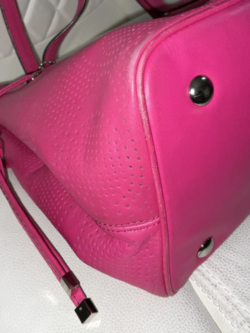 Coach Carryall Tote F21938 Leather Tote Bag